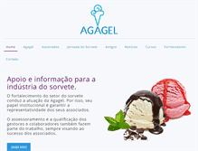 Tablet Screenshot of agagel.com.br